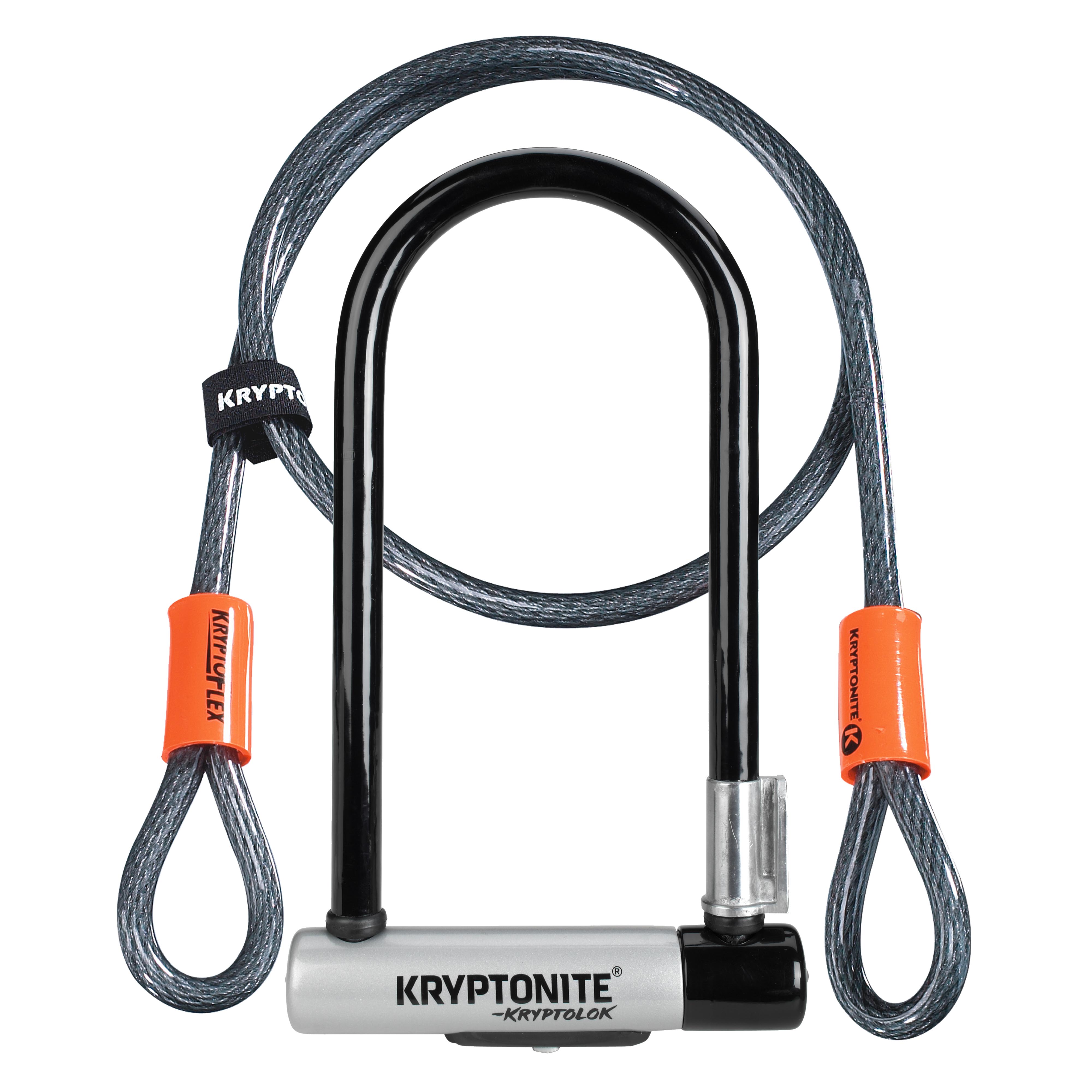 Kryptonite Cavo Plug In, Diametro 10mm, Lunghezza 120Cm, Adatto per  Lucchetto ad Arco 58 800 5391 - Bike Sport Adventure